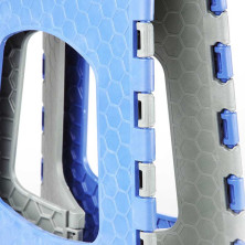 Стілець розкладний СИЛА пластиковий 27 х 22 х 44 см