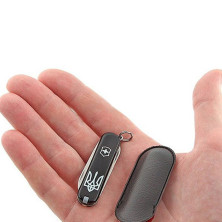 CLASSIC SD UKRAINE 58мм/1сл/7функ /черн /чохол /ножн /Тризуб.бел.