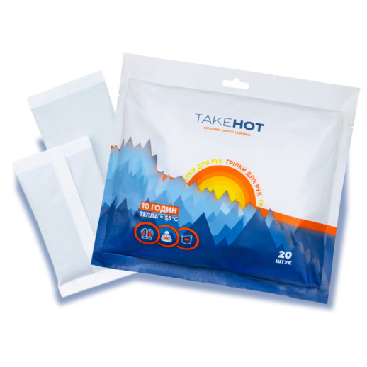 Хімічна грілка для рук TakeHOT 10 пар