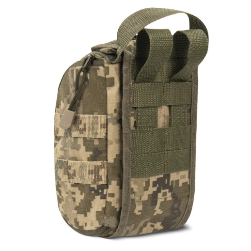Аптечка Ukrarmor збільшена PRO (підсумок-органайзер). Cordura 1000 Піксель
