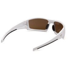 Окуляри Venture Gear Pagosa White (bronze) коричневі в білій оправі