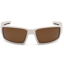 Окуляри Venture Gear Pagosa White (bronze) коричневі в білій оправі