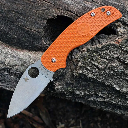Ніж Spyderco Sage 5 Lightweight, CPM REX 121, FRN orange