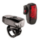 Комплект світла Lezyne LED KTV Drive pair чорний