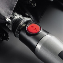 Парасолька Knirps T. 400 Men's Prints Stripe Авто /складаний /8спіц /D115x36см