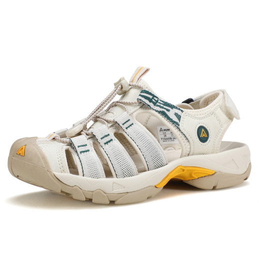 Сандалії жіночі пляжні Humtto AirLight амортизаційні бежеві/зелені 40