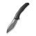 Ніж складаний туристичний Weknife Ignio Mystery Box, (8.39 см) Damasteel (Hakkapella) / 6AL4V Titanium чорний