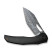 Ніж складаний туристичний Weknife Ignio Mystery Box, (8.39 см) Damasteel (Hakkapella) / 6AL4V Titanium чорний