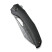 Ніж складаний туристичний Weknife Ignio Mystery Box, (8.39 см) Damasteel (Hakkapella) / 6AL4V Titanium чорний