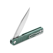 Ніж складаний туристичний Ganzo G772-GB (8.9 см) 8CR14 / G10 зелений