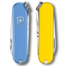 Ніж Victorinox Classic SD Ukraine 58мм/7функ/блакит-жовт