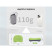 Надувна подушка Naturehike Ultralight TPU green NH17T013-Z
