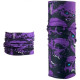 Багатофункціональна пов'язка Naturehike Magic headscarf purple skull NH17T020-J