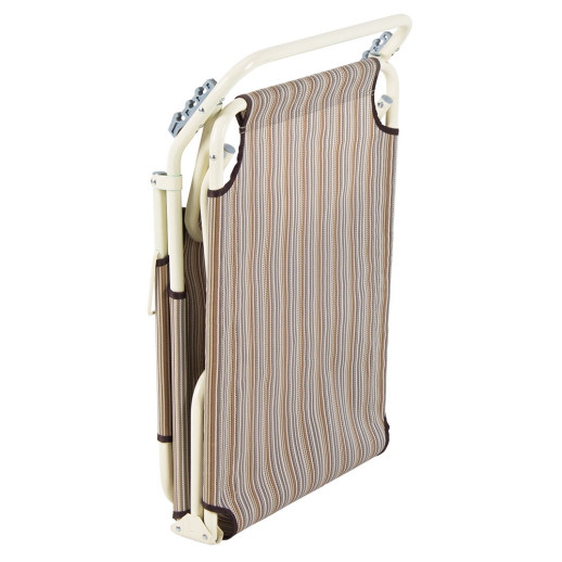 Розкладачка Vitan діагональ d22 мм (текстилен беж смуга)