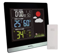 Метеостанція Technoline WS6448-чорна