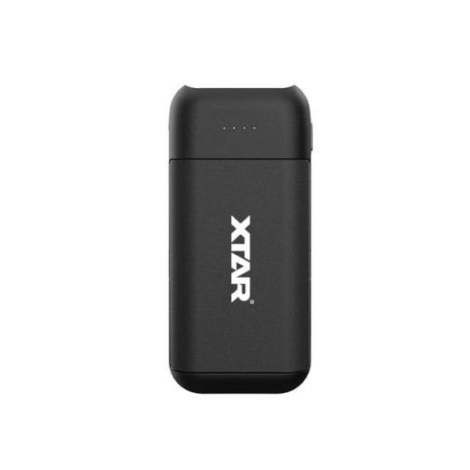 Зарядний пристрій (функція Powerbank) XTAR PB2C, чорний