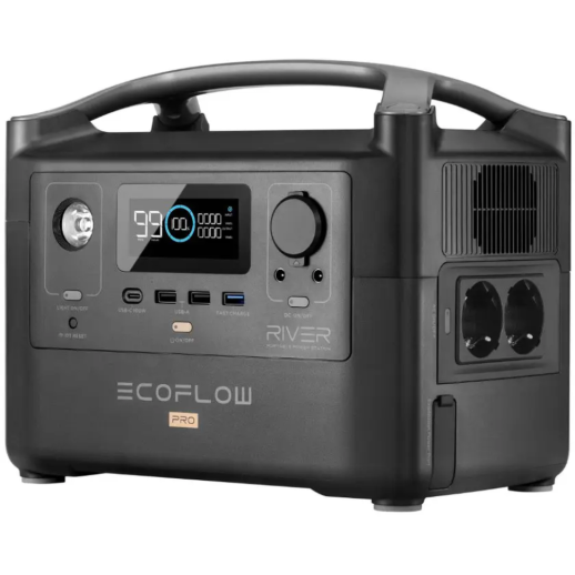 Зарядна станція EcoFlow RIVER Pro, 600W