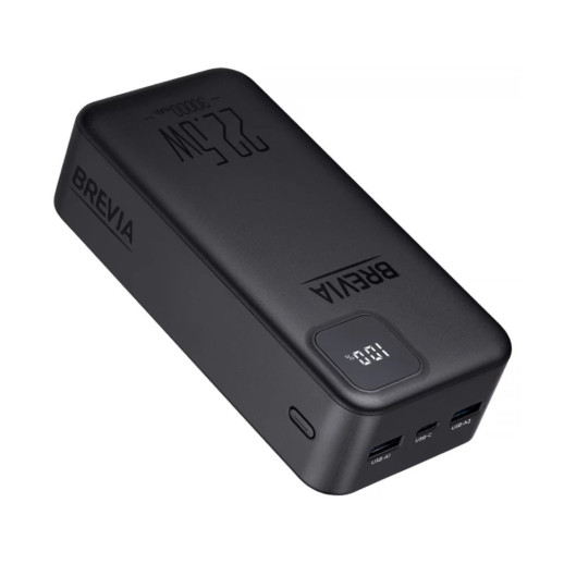 Повербанк (Power Bank) Brevia 30000mAh 22,5W Li-Pol, LCD
