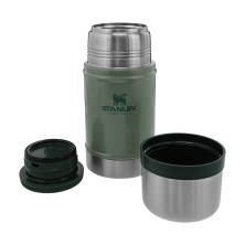Термос для їжі Stanley Classic Legendary Hammertone Green 0.7 л