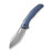 Нож складной туристический Weknife Ignio Mystery Box, (8.39 см) CPM 20CV / 6AL4V Titanium синий