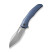 Ніж складаний туристичний Weknife Ignio Mystery Box, (8.39 см) CPM 20CV / 6AL4V Titanium синій