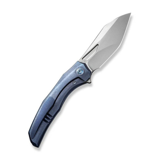Ніж складаний туристичний Weknife Ignio Mystery Box, (8.39 см) CPM 20CV / 6AL4V Titanium синій
