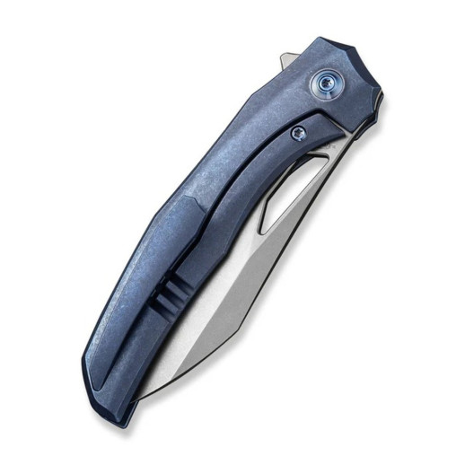 Ніж складаний туристичний Weknife Ignio Mystery Box, (8.39 см) CPM 20CV / 6AL4V Titanium синій