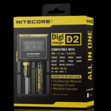 Зарядний пристрій Nitecore Digicharger D2 з LED дисплеєм (2 канали)