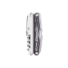 Мультитул Leatherman Juice CS4 - Granite gray зі шкіряним чохлом