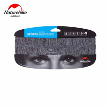 Пов'язка на голову Naturehike Outdoor Sport Sweatband grey NH17Z020-D