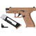 Пневматичний пістолет Umarex Glock 19X TAN Blowback кал.4,5мм (з затворною затримкою) (5.8367)
