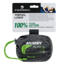 Вкладиш для спального мішка Ferrino Liner Travel Mummy White
