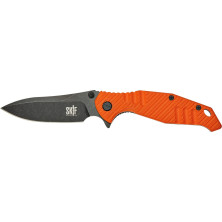 Ніж SKIF Adventure II Black stonewash Orange 424sebor