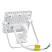 Прожектор VIDEX 20W 5000K з датчиком руху та освітлення 220V White (VL-F2e-205W-S)