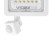Прожектор VIDEX 20W 5000K з датчиком руху та освітлення 220V White (VL-F2e-205W-S)