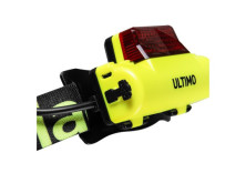 Ліхтар налобний Mactronic Ultimo (300 Lm) Cool/Red USB Rechargeable Helmet Kit