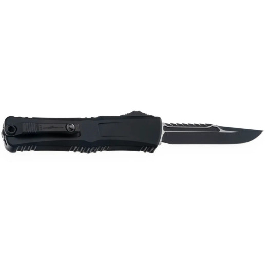 Ніж Microtech Combat Troodon Gen 3 Interceptor Black Blade, Black Handle Signature Series Tactical black