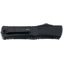 Ніж Microtech Combat Troodon Gen 3 Interceptor Black Blade, Black Handle Signature Series Tactical black