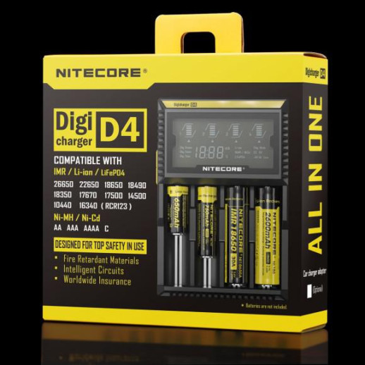 Зарядний пристрій Nitecore Digicharger D4 (4 канали)
