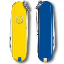 Ніж Victorinox Classic SD Ukraine 58мм/7функ/жовт-син
