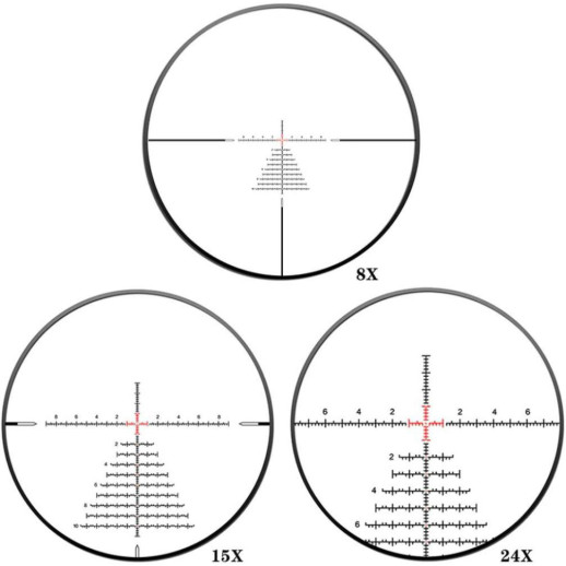 Приціл Discovery Optics LHD 6-24X50SFIR FFP-Z MRAD Reticle 30mm підсвічування (230105)