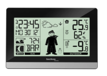 Метеостанція Technoline WS9612-чорна