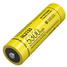 Акумулятор літієвий Li-Ion 21700 Nitecore NL2153 3.6V (5300mAh), захищений