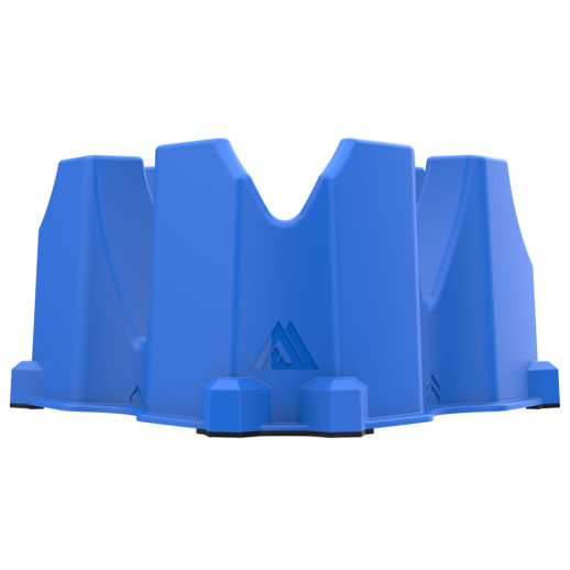 Блок тренажерний для приміщень під велосипед KOM Cycling TB01, блакитний