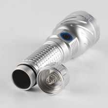 Ліхтар Convoy M21E XHP70.2 6500K, сріблястий