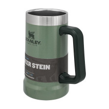 Термокружка пивна Stanley Adventure Stein Hammertone Green 0.7 л
