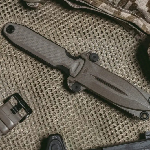 Ніж SOG Pentagon FX Covert, Flat Dark Earth (SOG 17-61-04-57)