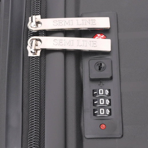 Валіза Semi Line 20" (S) Black (T5911-2)