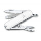 Ніж-брелок Victorinox Classic SD Colors, Falling Snow, Gift Box (0.6223.7 G) 7 функцій, 58 мм, білий