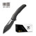 Ніж складаний туристичний Weknife Ignio Mystery Box, (8.4 см) CPM 20CV / титан 6AL4V чорний
